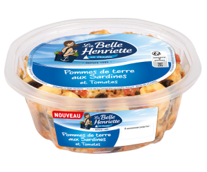 Salade de Pommes de terre aux sardines & tomates