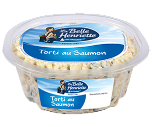 Torti au saumon