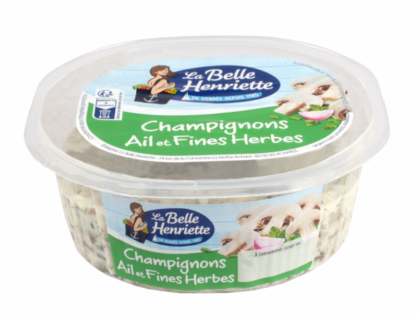 Champignons ail et fines herbes 