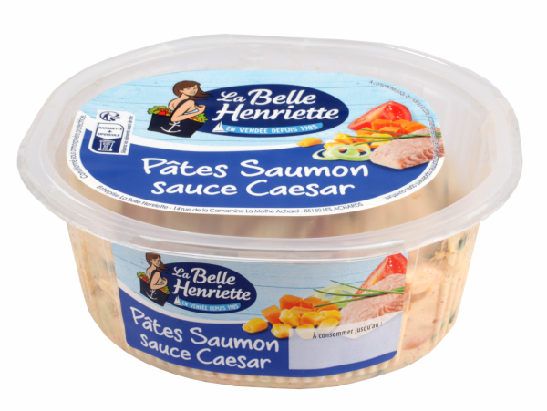 Pâtes Saumon sauce Caesar